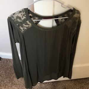 Olive green tunic
